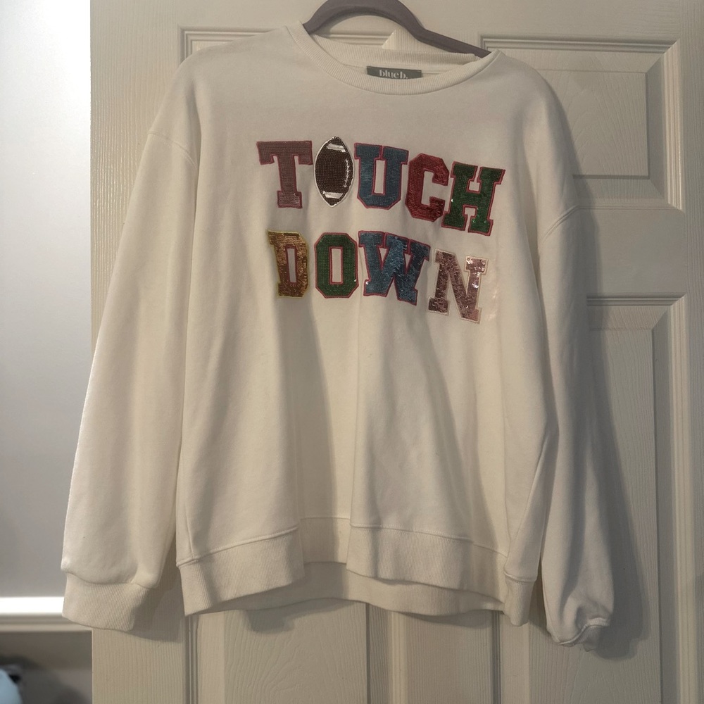 Blue B size small